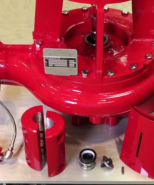 Building Bell & Gossett E 80 Pumps