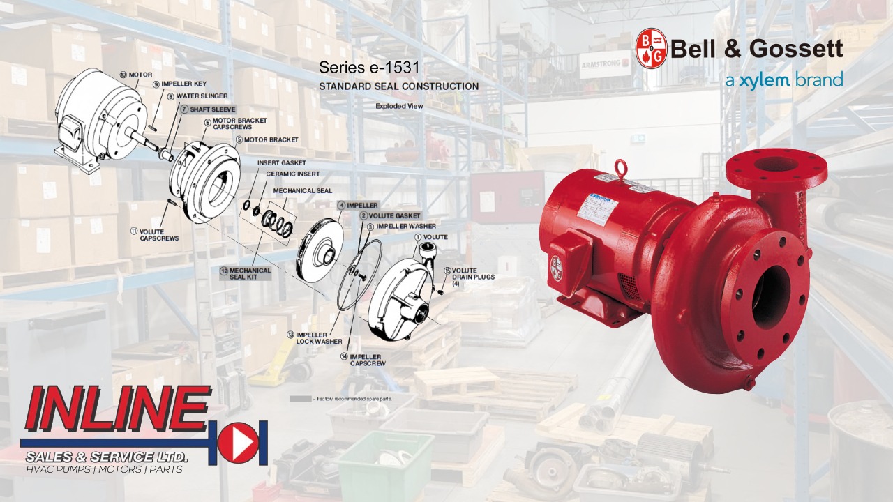 Bell & Gossett E 1531 Pumps At Inline Sales