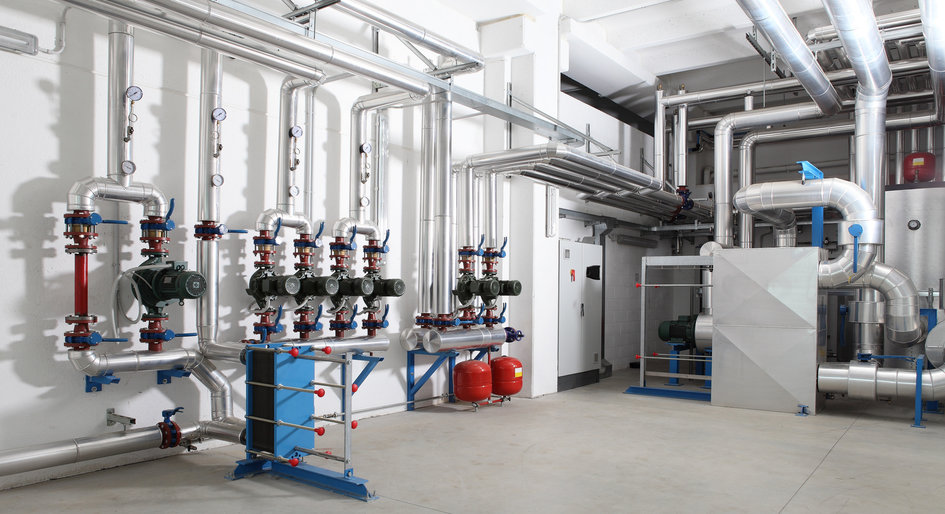 Commercial HVAC Mechanical Install